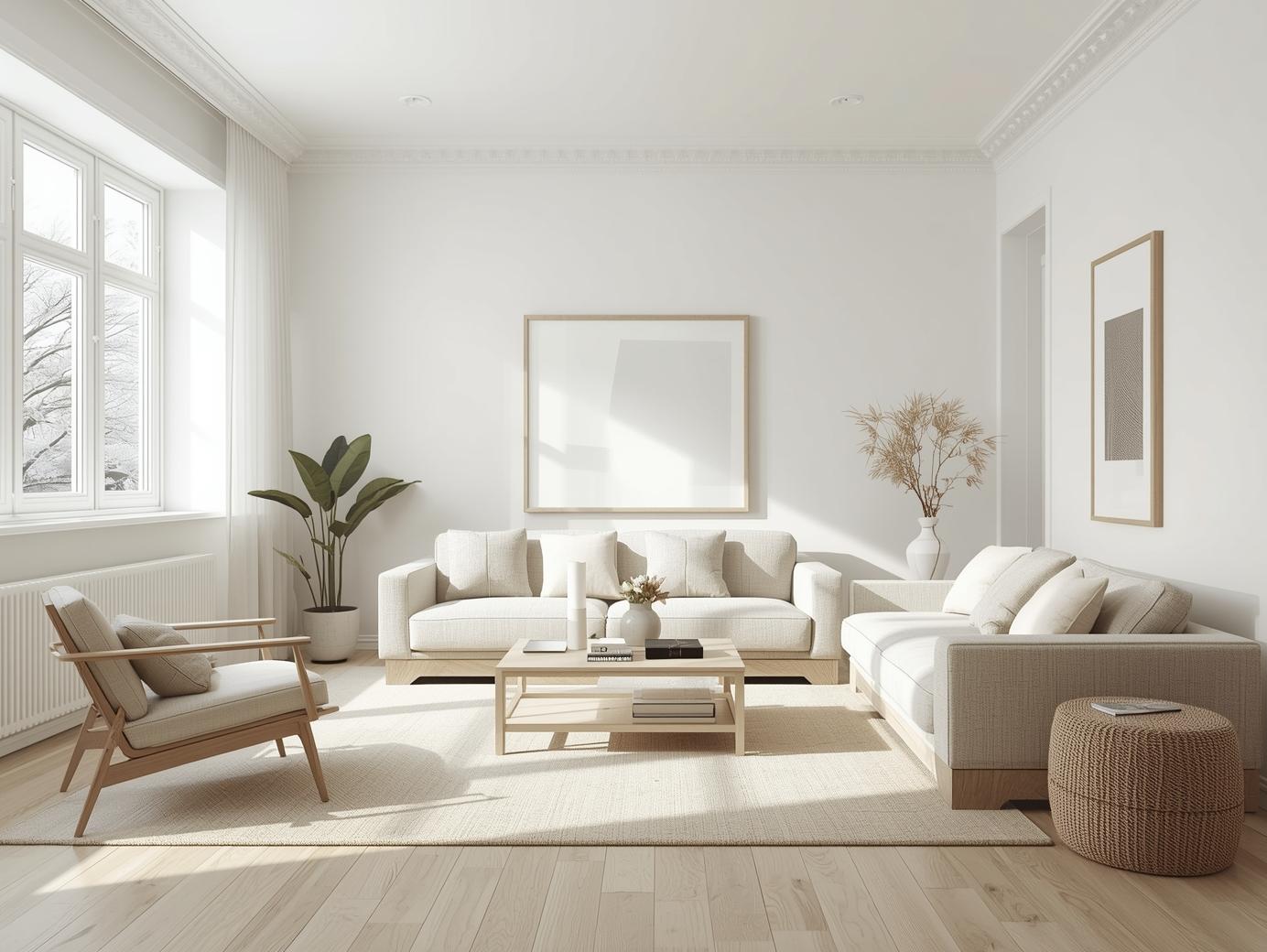Scandinavische stijl Een licht en minimalistisch ingericht Scandinavisch appartement