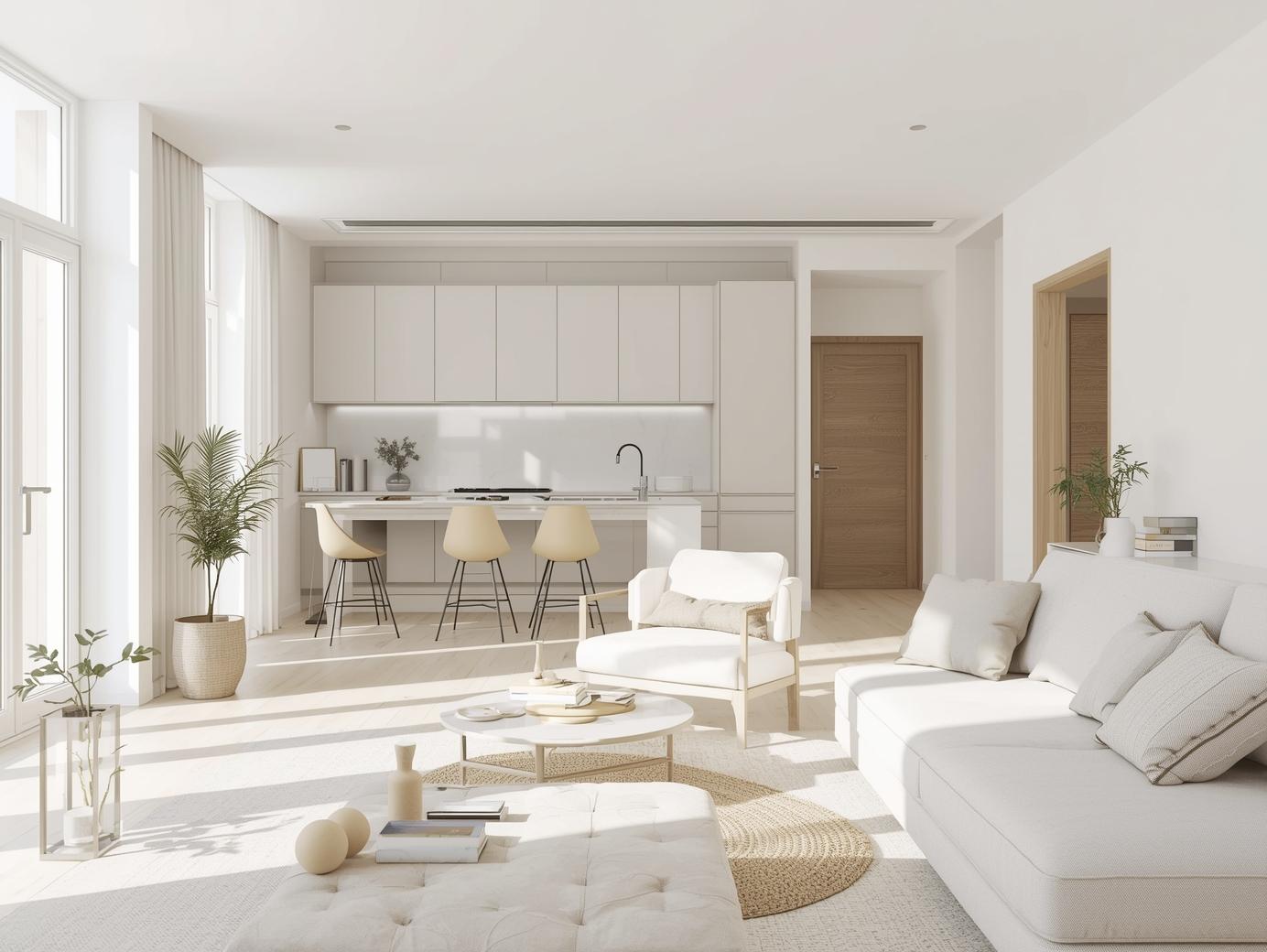 Scandinavische stijl Een licht en minimalistisch ingericht Scandinavisch appartement